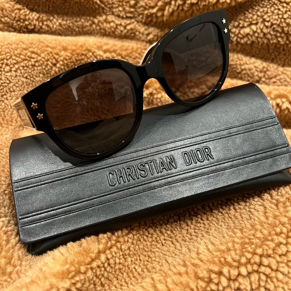 Authentic Dior Black Sunglasses DiorPacific B2F - Picture 3 of 6